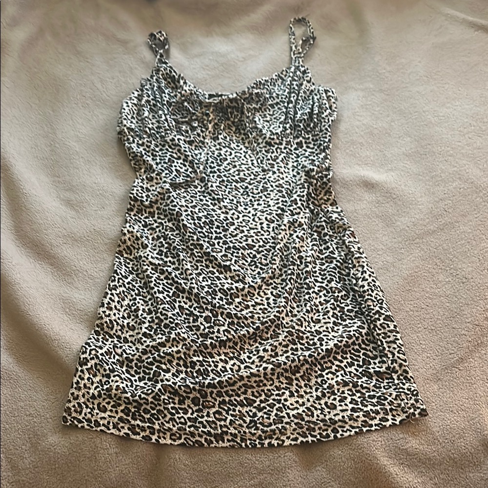 Leopard Print Women's Dress